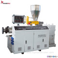 PVC conical twin screw extruder